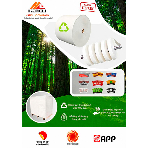 PE-coated paper